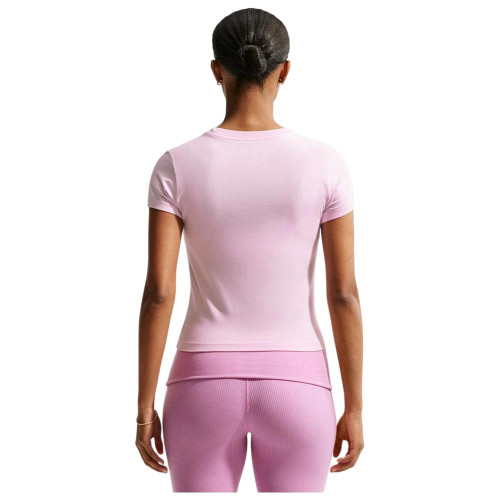 Nike Γυναικεία κοντομάνικη μπλούζα Sportswear Chill Knit Cropped T-Shirt